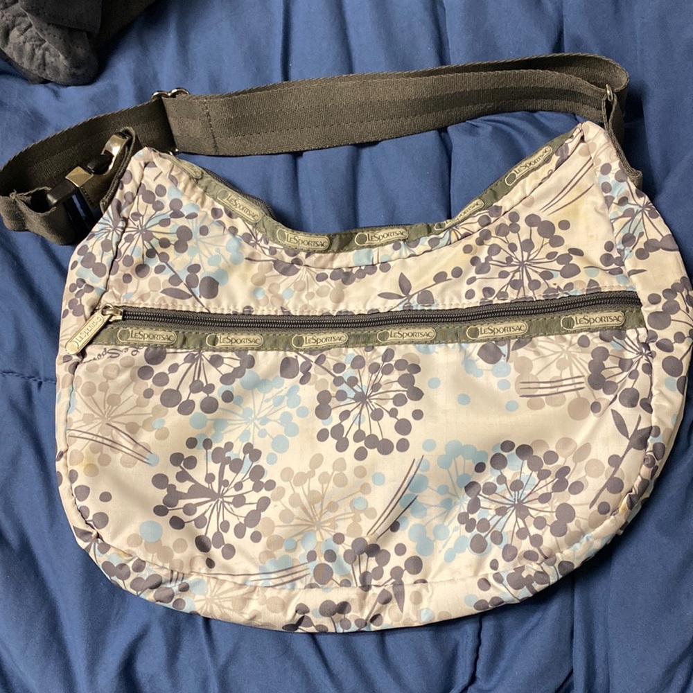 Lesportsac shoulder bag with adjustable strap